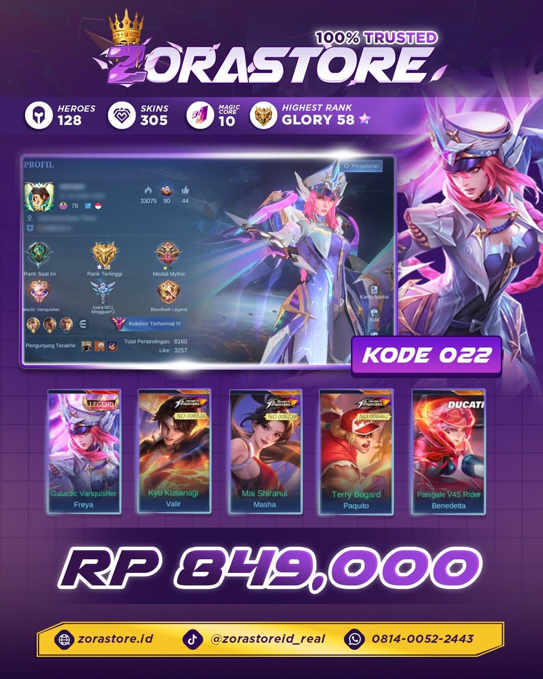 FREYA LEGEND 